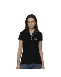 Allen Solly Polo T-shirt Women- Black